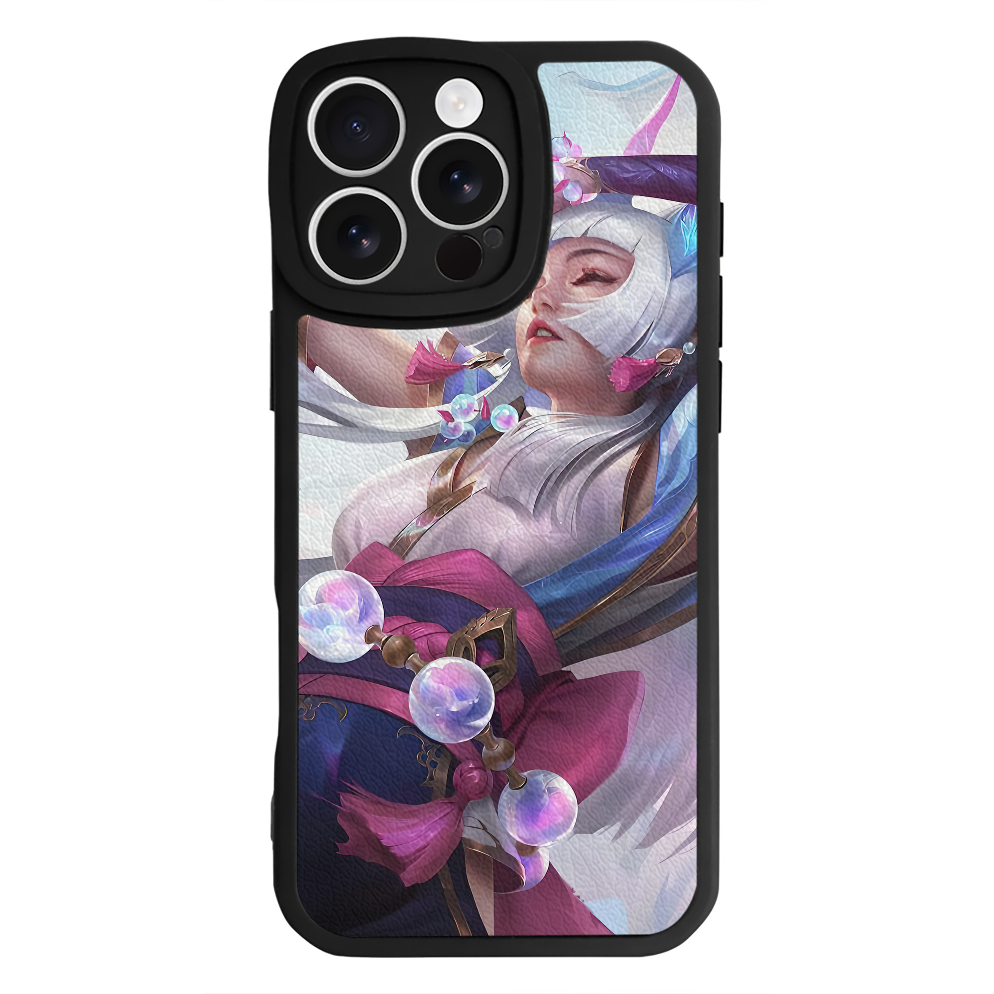 リーグ・オブ・レジェンド League of Legends LOL 【iPhone 16シリーズ対応】シリコンスマホケース（レザー調） 材質：シリコン